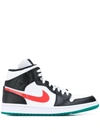 Jordan Air  1 Mid "alternate Swooshes" Sneakers In White