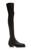 Bottega Veneta Over The Knee Boot In Black