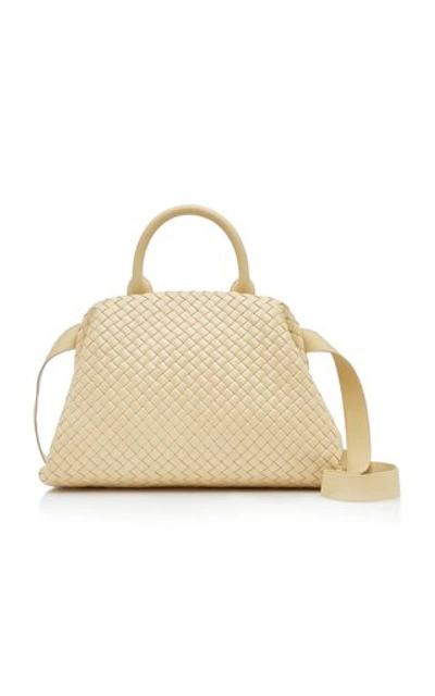 Bottega Veneta Padded Intrecciato Leather Doctor Bag In Nude