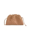 Bottega Veneta Women's Mini The Pouch Leather Clutch In Sand