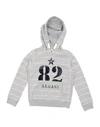 Armani Junior Sweatshirt In Grey