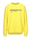 Givenchy Sweatshirt In Yellow