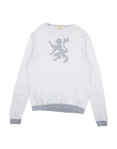 Mauro Grifoni Kids' Sweaters In Ivory