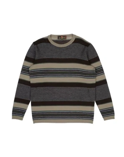 Etro Kids' Sweaters In Dark Brown