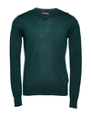 Emporio Armani Sweaters In Green
