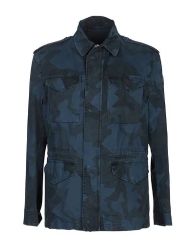 Barbed Jackets In Slate Blue