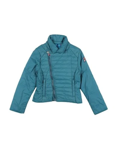 Invicta Kids' Synthetic Down Jackets In Deep Jade