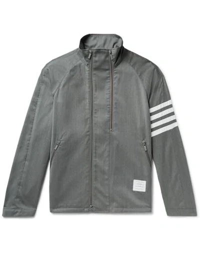 Thom Browne Jacket In Grey