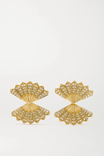 Anita Ko 18-karat Gold Diamond Earrings