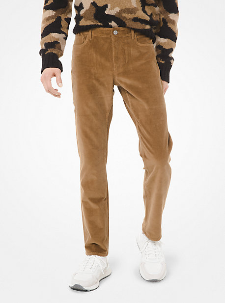 slim fit corduroy pants