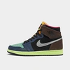 Nike Air Jordan Retro 1 High Og Casual Shoes Size 12.0 Leather/suede In Multi
