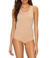 Spanx The Base Bodysuit Tank Bodysuit In Soft Nude