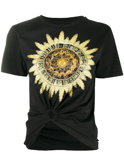 Rabanne Horoscope Print T-shirt In Black
