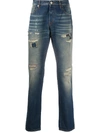 JUST CAVALLI STRAIGHT-LEG JEANS