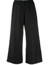 SOFIE D'HOORE CROPPED WIDE-LEG TROUSERS