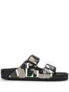 VALENTINO GARAVANI X BIRKENSTOCK VLTN SLIDE SANDALS