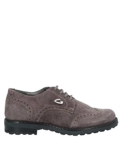 Alberto Guardiani Lace-up Shoes In Grey