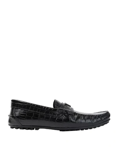 Emporio Armani Loafers In Black