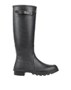 Barbour Bede Tall Rubber Rain Boots In Black