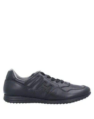 HOGAN HOGAN MAN SNEAKERS BLACK SIZE 6 SOFT LEATHER,11940276DO 4