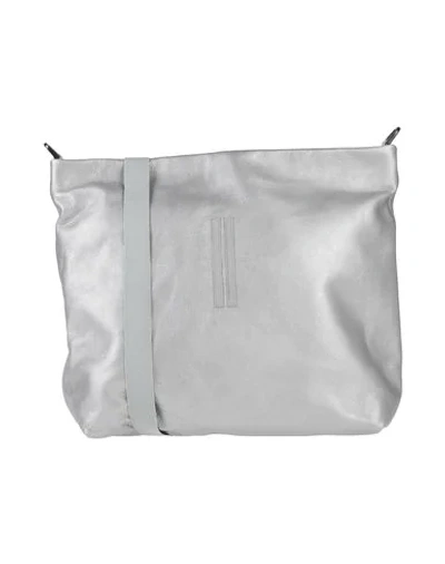 Rick Owens Cross-body Bags In Silver