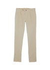 Incotex Slim Fit Stretch Chino Pants In Neutral