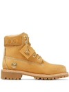 JIMMY CHOO X TIMBERLAND LOGO BOOTS