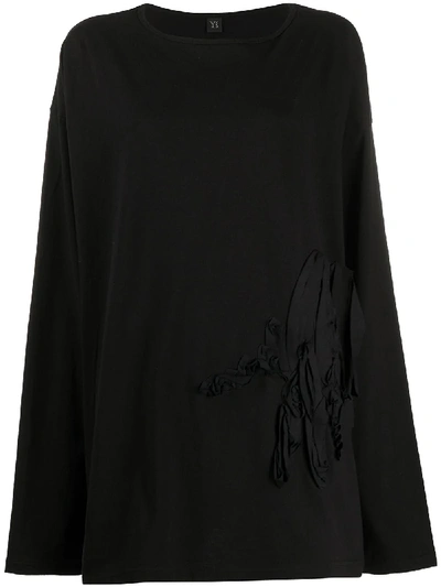 Y's Oversize Jumper In Black