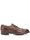OFFICINE CREATIVE PUNCH-HOLE LACE-UP SHOES