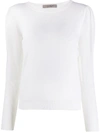 D.EXTERIOR RIBBED CUFF KNIT JUMPER