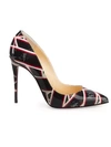 CHRISTIAN LOUBOUTIN Pigalle Follies 100 Ribbon Leather Pumps