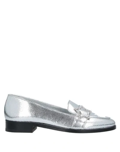 Nubikk Loafers In Silver