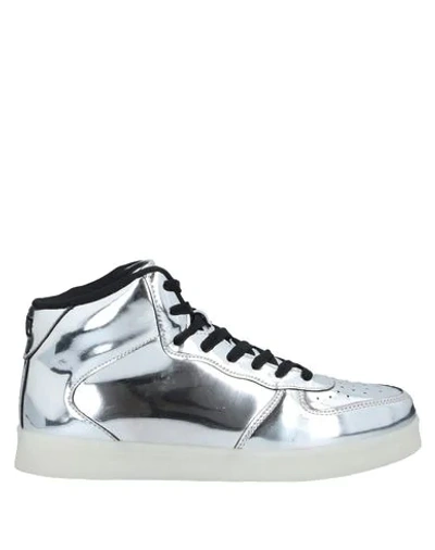 Wize & Ope Sneakers In Silver