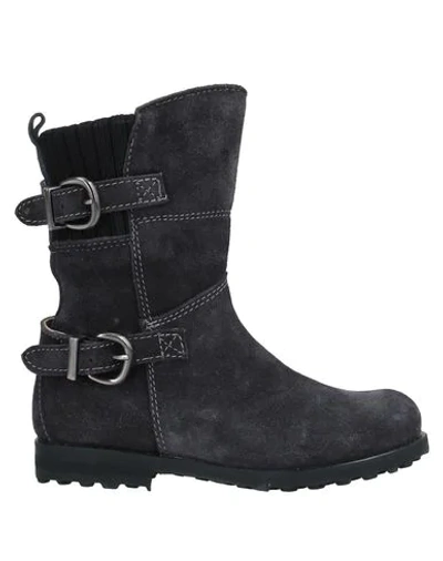 Andrea Montelpare Ankle Boots In Steel Grey