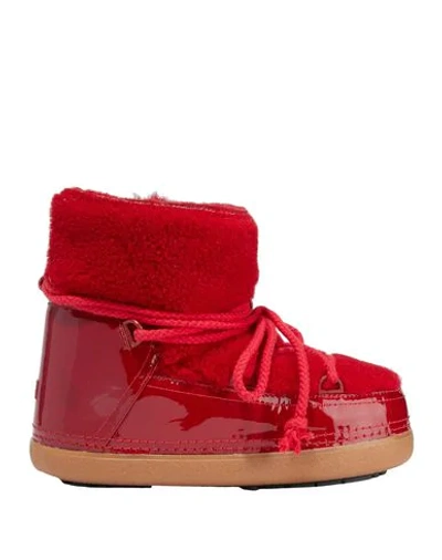 Ikkii Ankle Boots In Red