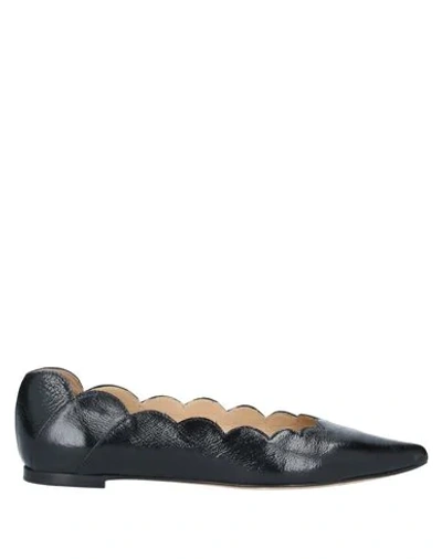 Chloé Ballet Flats In Black