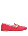 Alexander Hotto Loafers In Red