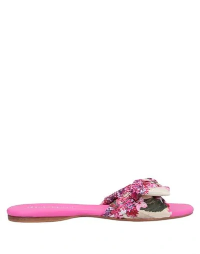 Anna Baiguera Sandals In Fuchsia