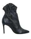 Schutz Stiletto Heel Ankle Boots In Black