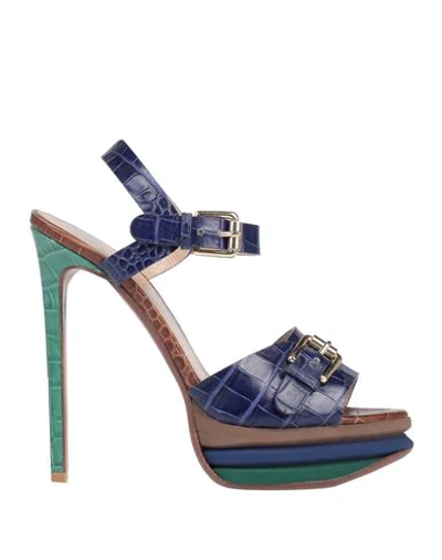 Deimille Sandals In Blue