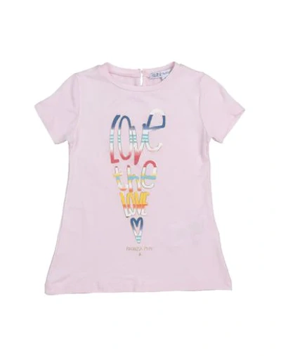 Patrizia Pepe Babies' T-shirts In Pink