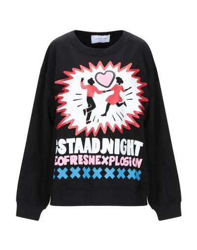 Leo Studio Design Sweatshirts In Black