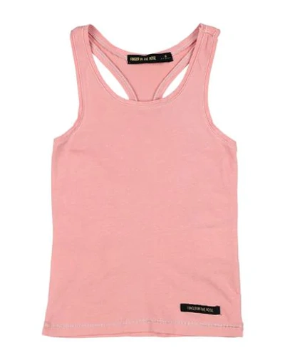 Finger In The Nose Babies' T-shirt In Salmon Pink