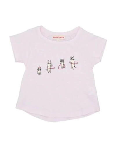 Anne Kurris Kids' T-shirts In Pink