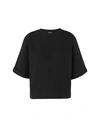 8 By Yoox T-shirts In Black