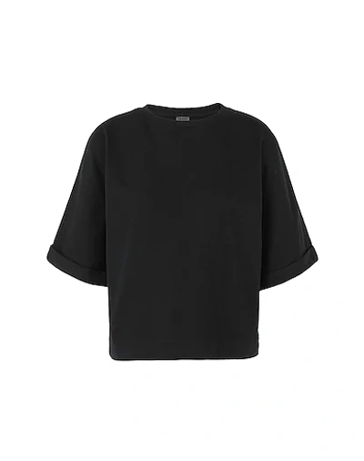 8 By Yoox T-shirts In Black