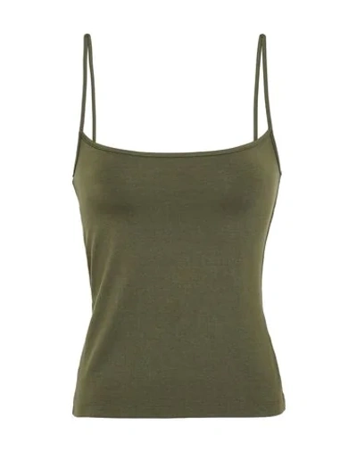 Ninety Percent Top In Military Green