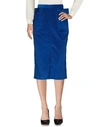 Maison Rabih Kayrouz 3/4 Length Skirts In Blue