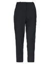 Slowear Incotex Woman Pants Black Size 10 Viscose, Virgin Wool