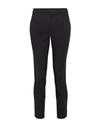 Red Valentino Stretch Gabardine Cotton Pants In Black